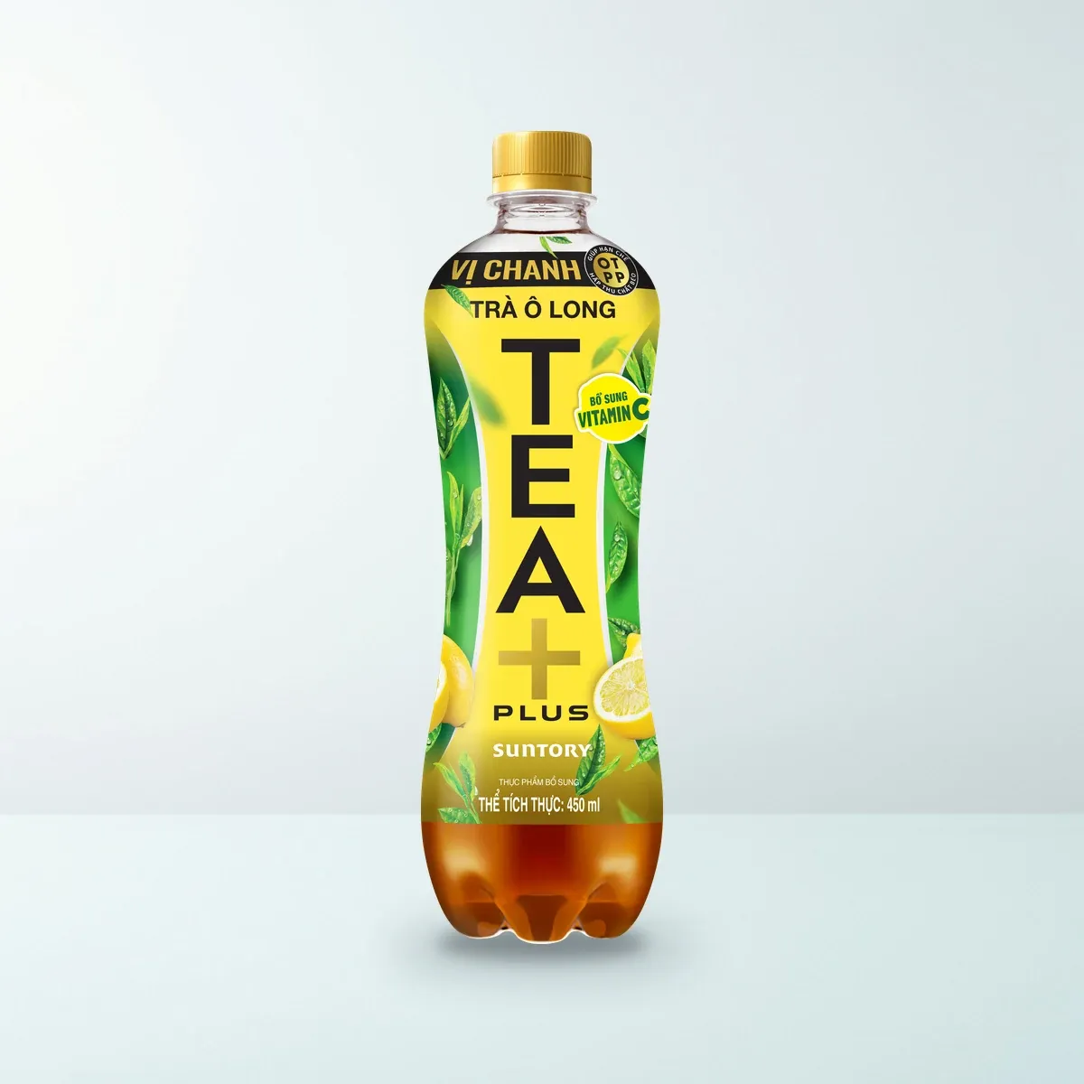 Thực Phẩm Bổ Sung - Trà Ô Long Vị Chanh TEA+ (Plus) (Chai 450 ml) Thực Phẩm Bổ Sung - Trà Ô Long Vị Chanh TEA+ (Plus) (Chai 450 ml)