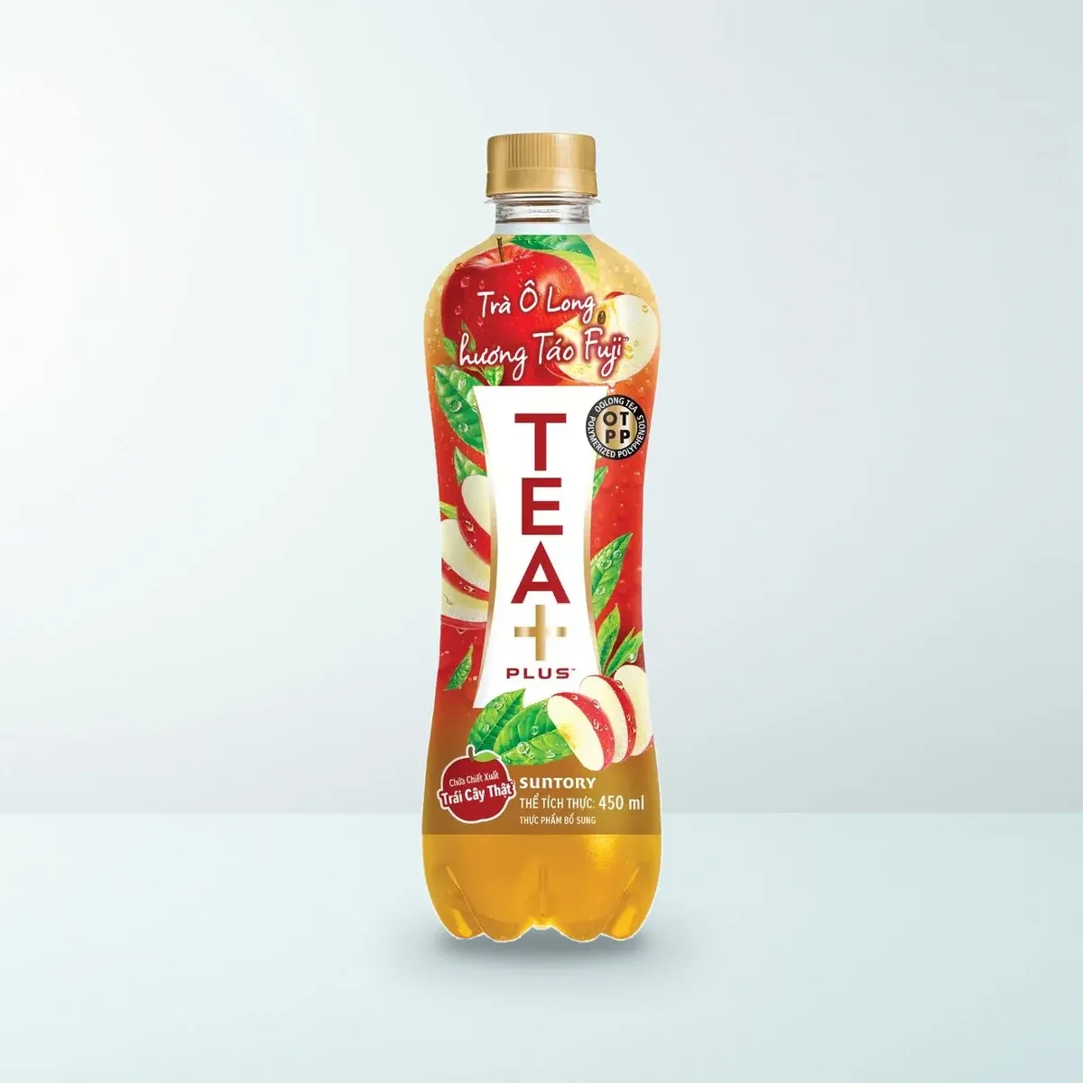 Thực Phẩm Bổ Sung - Trà Ô Long Táo TEA+ (Plus) (Chai 450 ml) Thực Phẩm Bổ Sung - Trà Ô Long Táo TEA+ (Plus) (Chai 450 ml)
