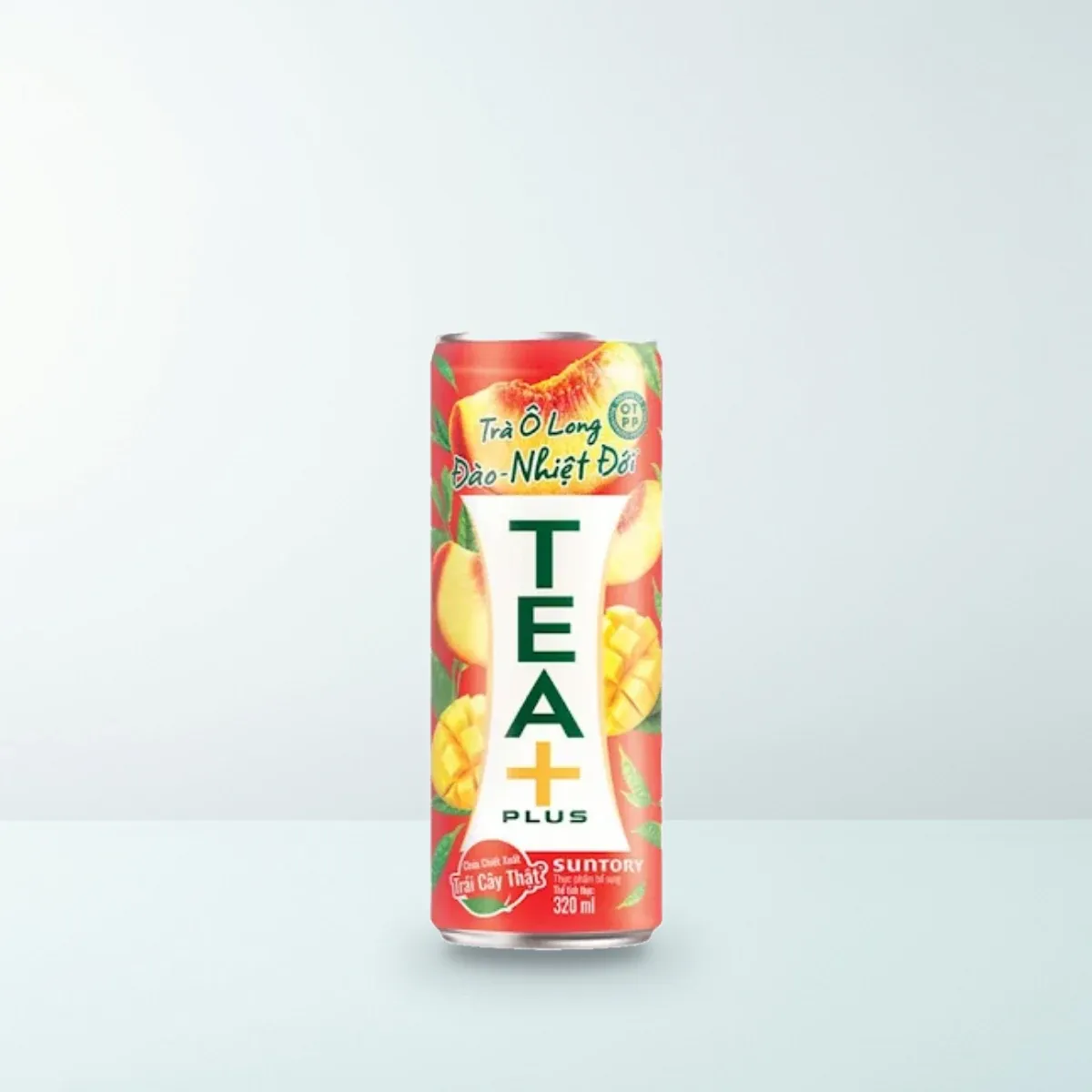 Thực Phẩm Bổ Sung - Trà Ô Long Đào Trái Cây Nhiệt Đới TEA+ (Plus) (Lon 320 ml) Thực Phẩm Bổ Sung - Trà Ô Long Đào Trái Cây Nhiệt Đới TEA+ (Plus) (Lon 320 ml)