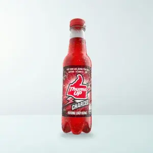 Thực Phẩm Bổ Sung: Nước Tăng Lực Có Ga Thums Up Charged Hương Dâu Rừng Chai Nhựa PET 330 ml