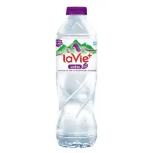 Thùng 24 chai nước kiềm có khoáng La Vie + 500ml