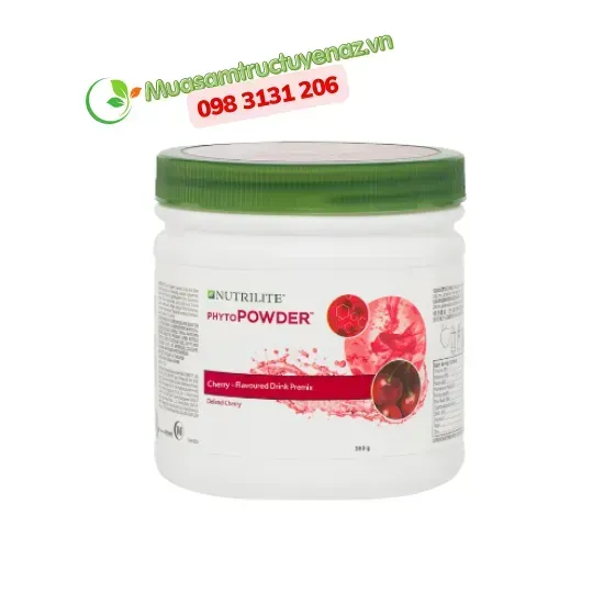 TPBS Nutrilite PhytoPowder - Bột uống tăng cường sức đề kháng vị Cherry (Hộp nhựa) TPBS Nutrilite PhytoPowder - Bột uống tăng cường sức đề kháng vị Cherry (Hộp nhựa)