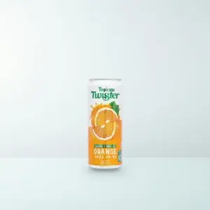 Thực Phẩm Bổ Sung: Twister - Nước Cam Ép Nhãn Hiệu Tropicana (Lon 320 ml)