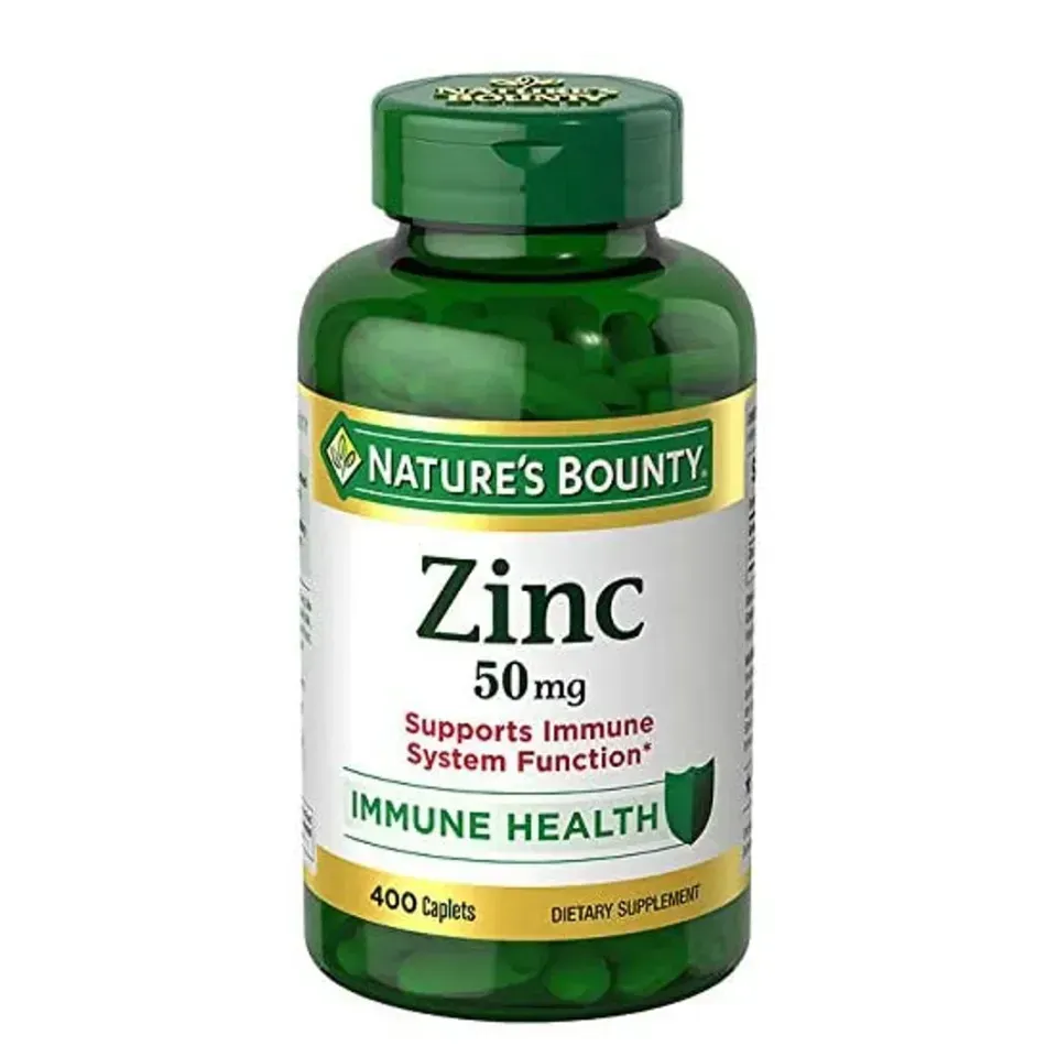 Viên Uống Bổ Sung Kẽm ZinC 50mg Nature's Bounty - 400 Viên Tăng Cường Miễn Dịch và Chống Oxy Hóa Viên Uống Bổ Sung Kẽm ZinC 50mg Nature's Bounty - 400 Viên Tăng Cường Miễn Dịch và Chống Oxy Hóa