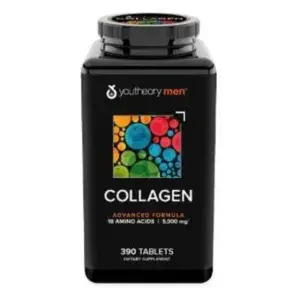 Viên uống Collagen Dành Riêng cho Nam Giới Youtheory Men's Collagen 390 viên - Hỗ Trợ Sức Khỏe Da/Móng/Tóc & Xương Khớp - SP Chuẩn Mỹ