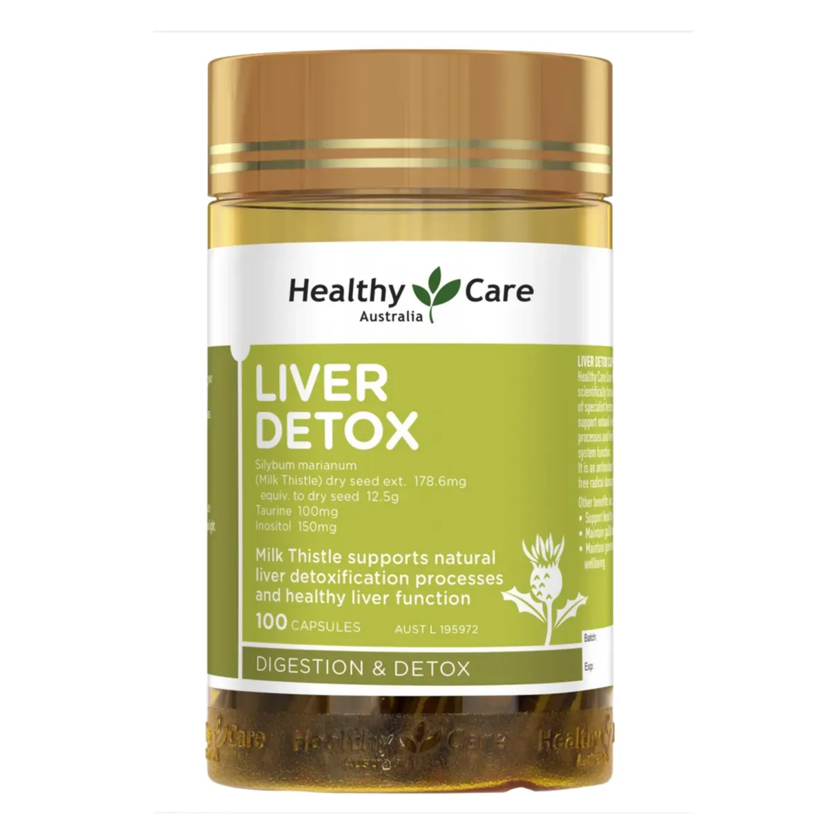 Viên Uống Healthy Care Liver Detox - 100 viên - Hỗ Trợ Thải Độc Gan Từ Úc - Duy Trì Chức Năng Gan Khỏe Mạnh và Bảo Vệ Tế Bào Gan Viên Uống Healthy Care Liver Detox - 100 viên - Hỗ Trợ Thải Độc Gan Từ Úc - Duy Trì Chức Năng Gan Khỏe Mạnh và Bảo Vệ Tế Bào Gan