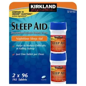 Viên Uống Hỗ Trợ Giấc Ngủ Ngon Sleep Aid 2Hộp x96 viên, Mỹ