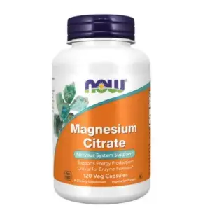 Viên uống Now Magnesium Citrate |120 viên| Bổ sung Magie sinh học - Giảm táo bón - Giảm co thắt cơ & chuột rút cơ - S/P Chuẩn Mỹ