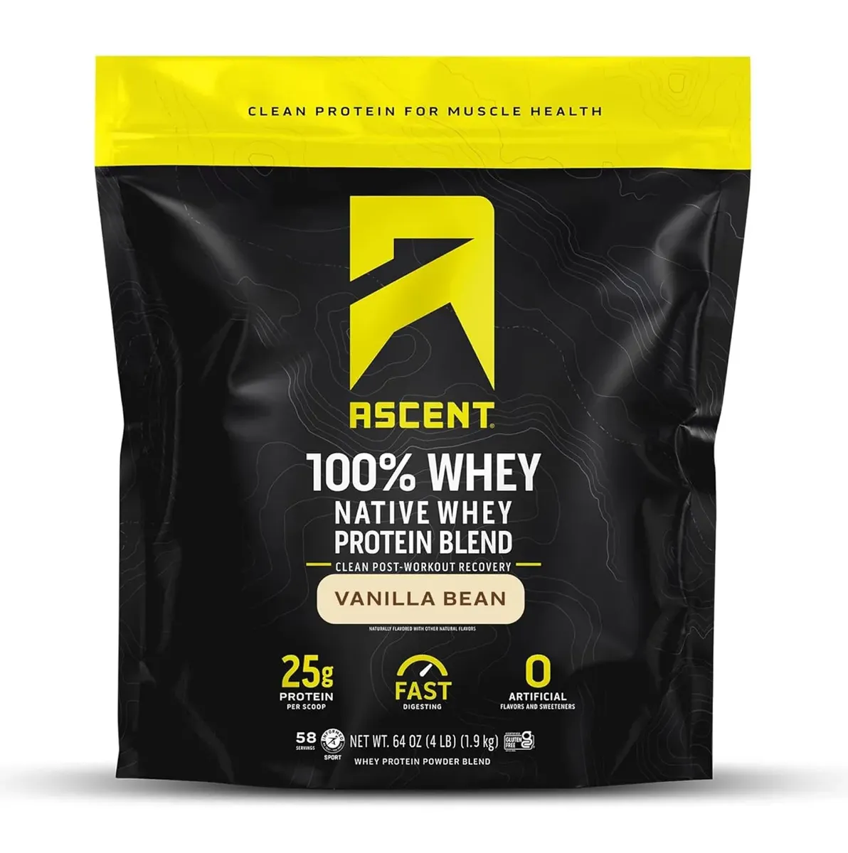 Whey Ascent - Đạm tươi 100% phục hồi cơ, dinh dưỡng thể hình - Bịch 1,9kg 2 vị vanilla và chocolate date 2028 - Chính hãng Mỹ Whey Ascent - Đạm tươi 100% phục hồi cơ, dinh dưỡng thể hình - Bịch 1,9kg 2 vị vanilla và chocolate date 2028 - Chính hãng Mỹ